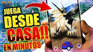 El TUTORIAL MAS RAPIDO DEL MUNDO ¡ COMO JUGAR CON FLY JOYSTICK a Pokemon GO DESDE CASA GO FEST 24 !