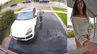 Ontario woman seen in viral video of Porsche theft now facing more charges