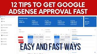 12 Tips to Get Google Adsense Approval (Easy and Fast Ways)