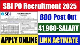 SBI PO Notification 2025|SBI PO 2025 Notification |SBI PO Exam Pattern 2025|SBI PO 2025 Exam Pattern