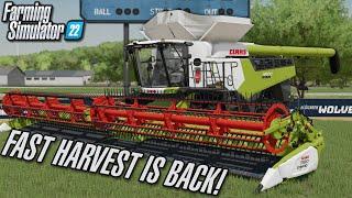 New Mods! Fast Harvesting "Fast Farming" Is Back! (14 Mods) | Farming Simulator 22