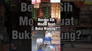 Butuh Modal Berapa Buat Buka Warung Sembako?  #warungsembako #vídeoviral  #usahadirumah