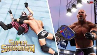 WWE 2K20 SIMULATION: Goldberg vs The Fiend | Super Showdown 2020 HIGHLIGHTS