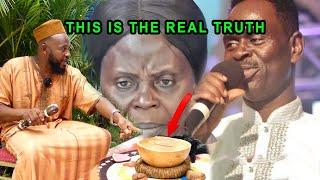 THIS IS THE REAL TRUTH | Nana Gyadum uses Kola and water to check Yaw Sarpong, Tiwaa & Wife