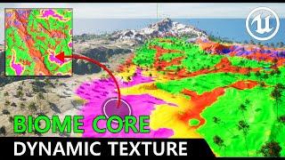 [UE5] PCG Biome Core AUTO Biome Texture Mask