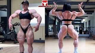 The Female Hulk from Bodybuilding | Biggest Female - Kolly Amandine