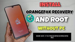 How To Install Twrp Recovery Without Pc Any Redmi & Poco Device | How To Root Without Pc 2021 