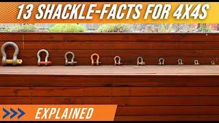 13 things 4X4 owners need to know about metal shackles