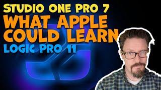 Studio One Pro 7 vs Logic Pro 11 | Lessons Apple Could Learn