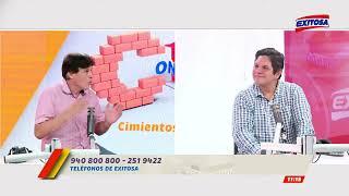 20/1/2024 Exitosa Tv I Ing. CIP César Torres, explica sobre las construcciones en Lima.