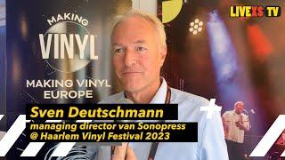 Haarlem Vinyl Festival 2023 - Sven Deutschmann over EcoRecord en Sonopress (interview)