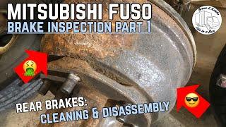 Fuso FG Rear Brake Inspection