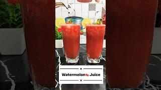 Refreshing WatermelonJuice | Summer Drink Recipe | HatkeSawad️| #shorts #viral#watermelonjuice