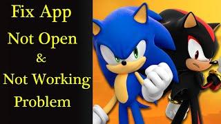 How to Fix Sonic Forces Game App Not Working Issue | "Sonic Forces" Not Open Problem in Android