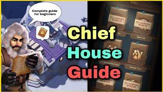 Complete Guide on Chief House in Whiteout Survival | Chief order tips