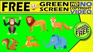 green screen cartoon animals  cartoon animals green screen  animals green screen free green screen
