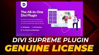 Download Divi Supreme Pro Plugin With License Key With Auto Update || HelloGPL
