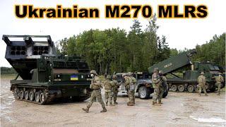 Ukraine is supplied America's advanced M270 MLRS rocket launcher making it more difficult for Russia