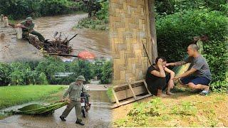 Mr. Khu came to see the people's situation after the flood. Cuong found Mai.