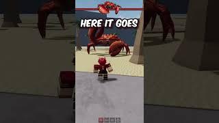 I DEATH COUNTERED THE CRAB BOSS  in The Strongest Battlegrounds Roblox