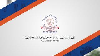 GOPALASWAMY P U COLLEGE | MYSURU