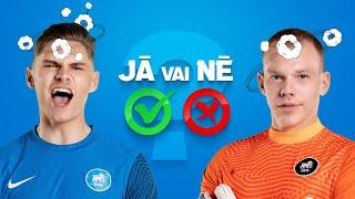 KAROLIS UZĖLA & VYTAUTAS ČERNIAUSKAS | JĀ VAI NĒ? | YES OR NO?