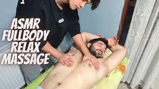 ASMR TURKISH MASTER FULLBODY RELAXING MASSAGE - ASMR chest,neck,back,leg,abdominal,shoulder massage