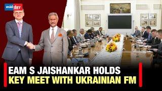 “Very substantial agenda prepared” EAM Jaishankar’s opening remarks at India-Ukraine delegation meet