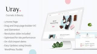 Uray - Cosmetic & Beauty Shop WordPress WooCommerce Theme | Themeforest Website Templates and Themes