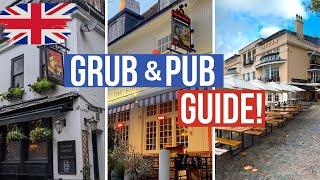 Can’t Miss LONDON Pubs! Plus DELICIOUS Hidden GEMS!