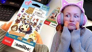 A Very Chaotic Unboxing - Series 3 & 5 Amiibo Cards! - Animal Crossing