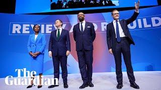 Tory leadership race: the four candidates make their pitches