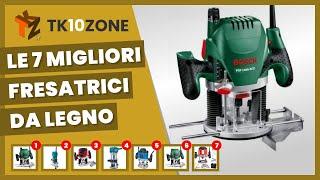 Le 7 migliori fresatrici per legno