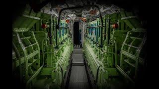 Submarine Engine Room Hum White Noise | Relaxing White Noise | 10 Hours Ambient Noise