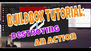 Buildbox Tutorial Tips 005: Destroying an Action and an Object with a Character