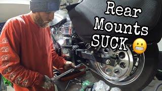 Replacing Harley Davidson Dyna Motor mounts (front and rear)