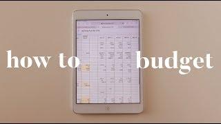 How To Make A Budget | Budgeting For Beginners | Aja Dang