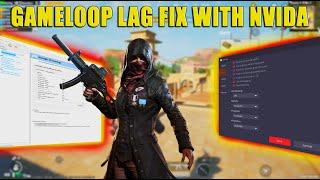 Gameloop Lag Fix After New Update | Nvida + Gameloop + Pc Best Setting For Boost Fps |
