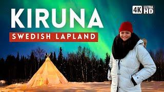 WHY WE LOVE SWEDISH LAPLAND: Northern Lights, Glass Igloo Stay, Ice Hotel & More! 4K