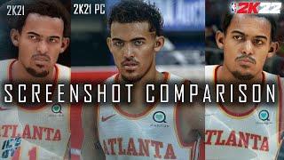 NBA 2K22 Screenshot Comparison!! Who Did It Better? (21 vs 22 vs PC)