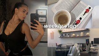 a week in my life  | planning my pc build, making boba, visiting a showroom & more