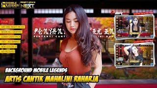 Background ML Terbaru Artis Cantik Mahalini Raharja New UI