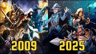 Evolution of Trine videogames 2009-2025