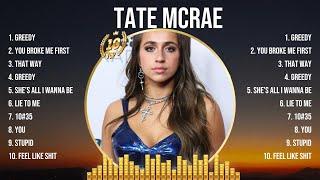 Tate McRae Top Of The Music Hits 2024- Most Popular Hits Playlist
