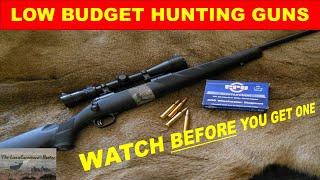 LOW BUDGET Hunting GUNS [Watch BEFORE You Get One]