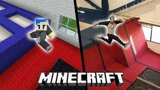 Minecraft Parkour In Real Life (With Parkour POV)