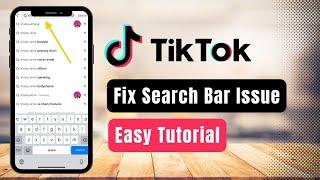 How to Fix TikTok Search Bar !