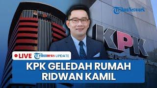 BREAKING NEWS: Rumah Ridwan Kamil di Bandung Digeledah Penyidik KPK Terkait Dugaan Korupsi