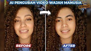 Cara Mengubah Video Wajah Orang Lain Dengan AI GRATIS! - Tutorial Swap Face Dengan AI