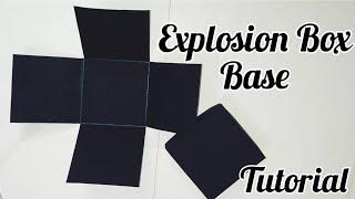 How to make Explosion Box Base | Step-by-step Tutorial | Explosion Box | DIY